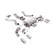 Milltek Cat-back exhaust resonated valved for Land Rover Defender 90 V8 425PS & 525PS (non-GPF) 2021+ - Polished tips