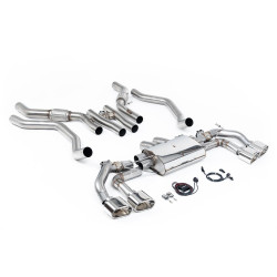 Milltek Cat-back exhaust valved for Range Rover Sport P530 4.4 Twin Turbo V8 (L461) (non-GPF) 2023+