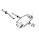 Izpušni sistemi Milltek Milltek Cat-back exhaust (quieter) for Mini Cooper S (R53) (non-GPF) 2002-2006 - Polished tips | race-shop.si