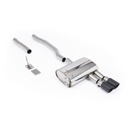 Izpušni sistemi Milltek Milltek GPF-back exhaust for Mini Cooper S 2.0 Turbo (F56) (GPF) 2020-2024 - Carbon tips | race-shop.si