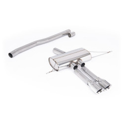 Milltek GPF-back exhaust (louder) for Mini Cooper S 2.0T B48 (F66) (non-GPF) 2024+ - Dual polished tips