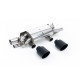 Izpušni sistemi Milltek Milltek Rear silencers for Porsche 911 3.0 (991.2) (non-GPF) 2015-2019 - Cerakote black tips | race-shop.si