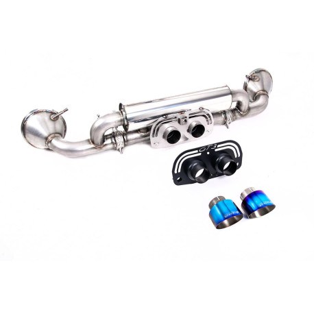 Izpušni sistemi Milltek Milltek Rear silencers for Porsche 911 GT3 (992.1) (non-GPF) 2021+ - Burnt titanium tips | race-shop.si