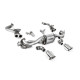 Milltek GPF bypass pipe for Porsche Cayman 718 GT4 4.0 (GPF, Manual) 2020+ - Polished tips