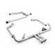 Milltek Full system with cat replacement pipe for Porsche Cayman 718 GTS 2.5T (non-GPF) 2016-2020 - Dual polished tips