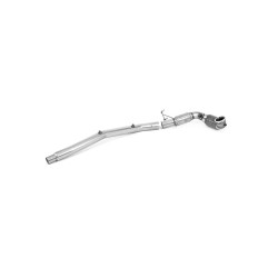 Milltek Large-bore downpipe with sports cat for Seat Cupra Formentor 2.0TFSI 4Drive 310PS (GPF, HJS cat, Back) 2021+
