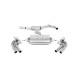 Milltek GPF-back exhaust resonated for Seat Cupra Formentor 2.0TFSI 4Drive 310PS (GPF) 2021+ - Quad Cerakote black tips