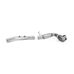 Milltek Large-bore downpipe with sports cat for Seat Cupra Formentor 2.0TSI 245ps (GPF, race cat, for Milltek system) 2022+
