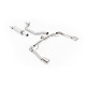 Milltek GPF-back exhaust (loudest) for Seat Cupra Formentor 2.0TSI 245ps (GPF) 2022+ - Polished tips