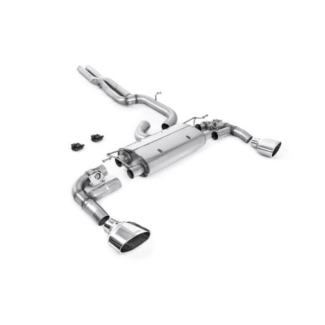 Izpušni sistemi Milltek Milltek GPF-back exhaust for Seat Cupra Formentor VZ5 2.5T 5 Cylinder 390PS 4Drive (non-GPF) 2021+ - Polished tips | race-shop.si