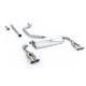 Milltek GPF-back exhaust (louder) for Seat Leon Cupra Leon Mk4 Hatch 300ps (GPF) 2021+ - Polished tips