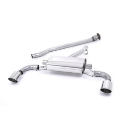 Milltek Secondary cat-back exhaust (louder) for Toyota GR86 2.4 Litre (non-GPF) 2022+ - Dual tips