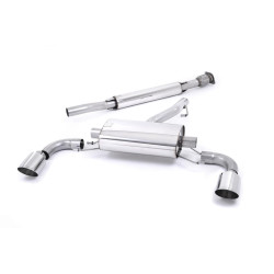 Milltek Secondary cat-back exhaust (quieter) for Toyota GR86 2.4 Litre (non-GPF) 2022+ - Dual tips