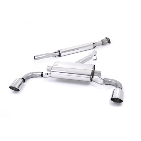 Izpušni sistemi Milltek Milltek Secondary cat-back exhaust (quieter) for Toyota GR86 2.4 Litre (non-GPF) 2022+ - Dual tips | race-shop.si