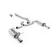 Milltek Cat-back exhaust (louder) for Volkswagen Golf Mk7 1.8TSI Alltrack 4Motion (non-GPF) 2016-2021 - Dual polished tips