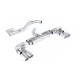 Milltek Cat-back exhaust (loudest) for Volkswagen Golf MK7 R 2.0 TSI 300PS (non-GPF) 2014-2016 - Quad polished tips
