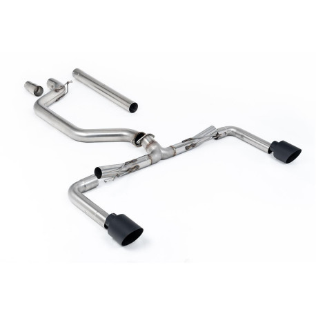Izpušni sistemi Milltek Milltek Cat-back exhaust (loudest) Cerakote tips for Volkswagen Golf Mk8 GTi (non-GPF) 2021-2024 | race-shop.si