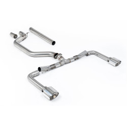 Milltek Cat-back exhaust (loudest) for Volkswagen Golf Mk8 GTi (non-GPF) 2021-2024