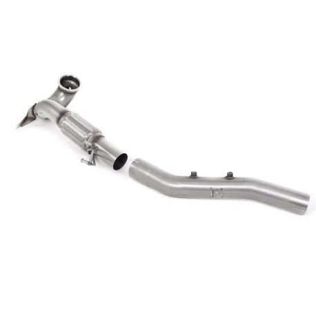 Izpušni sistemi Milltek Milltek Large-bore downpipe with de-cat for Volkswagen Golf Mk8 GTi Clubsport (GPF, for Milltek system) 2021-2024 | race-shop.si
