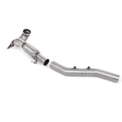 Milltek Large-bore downpipe with de-cat for Volkswagen Golf Mk8.5 GTi Clubsport (GPF, for Milltek system) 2024+