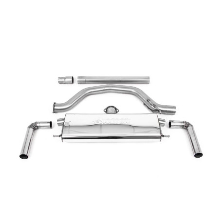 Izpušni sistemi Milltek Milltek GPF-back exhaust for Volkswagen Golf Mk8.5 GTi Clubsport (GPF) 2024+ - Burnt titanium tips | race-shop.si