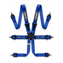 FIA 6-točkovni športni varnostni pasovi RACES EVO 3" (76mm), modra