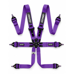 FIA 6-točkovni športni varnostni pasovi RACES EVO 3" (76mm), vijolična