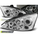TUNING-TEC žarometi (Angel Eyes) za FORD FOCUS 11.01-10.04 (H1), krom