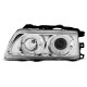 Osvetlenie TUNING-TEC žarometi (Angel Eyes) za HONDA CRX 09.87-89 (H1, brez homologacije), krom | race-shop.si