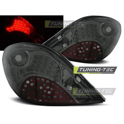 TUNING-TEC LED zadnje luči za PEUGEOT 207 3D/5D 05.06-06.09 (HATCHBACK), dimna