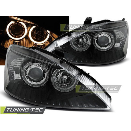 Osvetlenie TUNING-TEC žarometi (Angel Eyes) za FORD FOCUS 11.01-10.04 (H7), črna | race-shop.si