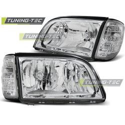 TUNING-TEC žarometi za MERCEDES W140 S-KLASA 03.91-10.98 (H4), krom