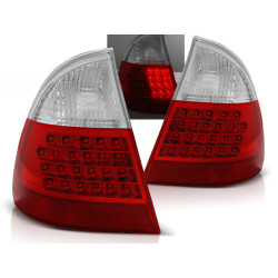 Zadnje LED luči RDEČA/BELA za BMW E46 99-05 TOURING