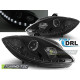 TUNING-TEC žarometi (True DRL) za SEAT LEON ALTEA 09-12 (H1), črna