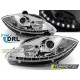 Osvetlenie TUNING-TEC žarometi (True DRL) za SEAT LEON ALTEA 09-12 (H1), krom | race-shop.si