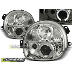ŽAROMETI RENAULT TWINGO 03.93-09.98 ANGEL EYES KROM