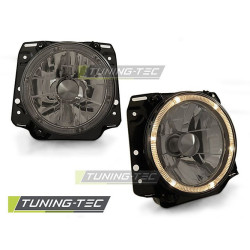 TUNING-TEC žarometi (Angel Eyes) za VW GOLF II 2 08.83-08.91 (H4), dimna