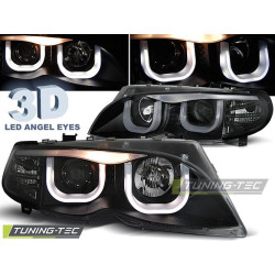 ANGEL EYES ŽAROMETI 3D ČRNA za BMW E46 09.01-03.05 S/T ČRNA
