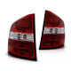 Osvetlenie TUNING-TEC LED zadnje luči za SKODA OCTAVIA II KOMBI 04-12, rdeče-bela | race-shop.si