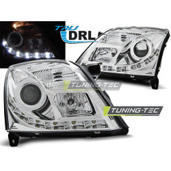 TUNING-TEC žarometi (True DRL) za OPEL VECTRA C 04.02-08.05 (H7/H1), krom