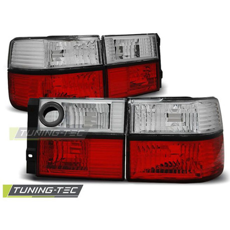 Osvetlenie TUNING-TEC zadnje luči za VW VENTO 01.92-09.98 (LIMOUSINE), rdeče-bela | race-shop.si