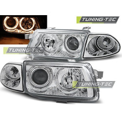 ŽAROMETI OPEL ASTRA F 09.94-08.97 ANGEL EYES, KROM