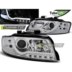 ŽAROMETI TUBE LIGHT KROM za AUDI A4 10.00-10.04