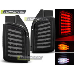 TUNING-TEC LED zadnje luči za VW T5 04.03-09 / 10-15, črno-dimna