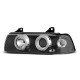 Osvetlenie ŽAROMETI ANGEL EYES ČRNA za BMW E36 12.90-08.99 C/C | race-shop.si