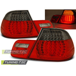 TUNING-TEC LED zadnje luči za BMW E46 04.99-03.03 COUPE, rdeče-dimna, V1