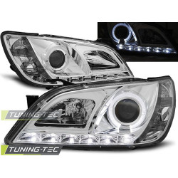 TUNING-TEC žarometi (DRL) za LEXUS IS 01-05 (H7/H1, brez homologacije), krom