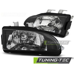 TUNING-TEC žarometi za HONDA CIVIC 09.91-08.95 2D/3D (H4, brez homologacije), črna