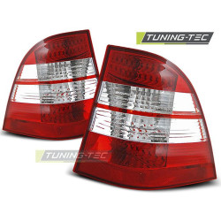 TUNING-TEC LED zadnje luči za MERCEDES W163 ML M-KLASA 03.98-05, rdeče-bela