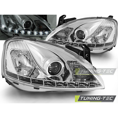 Osvetlenie OPEL CORSA C 11.00-09.06 DAYLIGHT KROM | race-shop.si